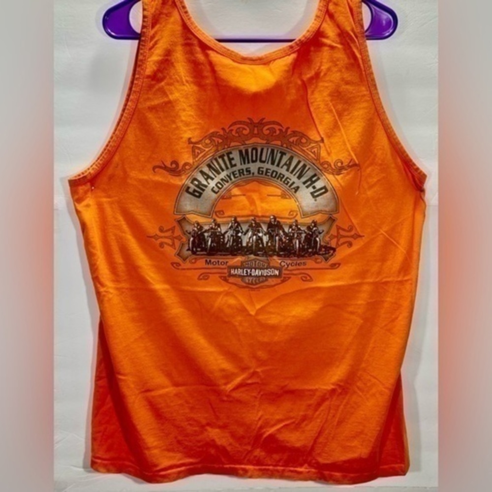 MENS HARLEY DAVIDSON SLEEVELESS SHIRT SIZE X-LARGE